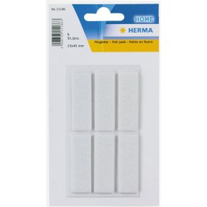 Herma Home filtfdder 45X15mm hvid (6)