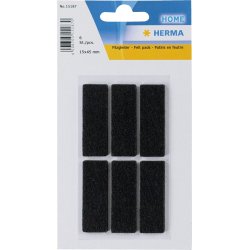 Herma Home filtfdder 45X15mm sort (6)