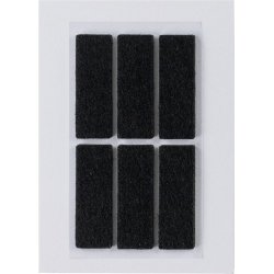 Herma Home filtfdder 45X15mm sort (6)