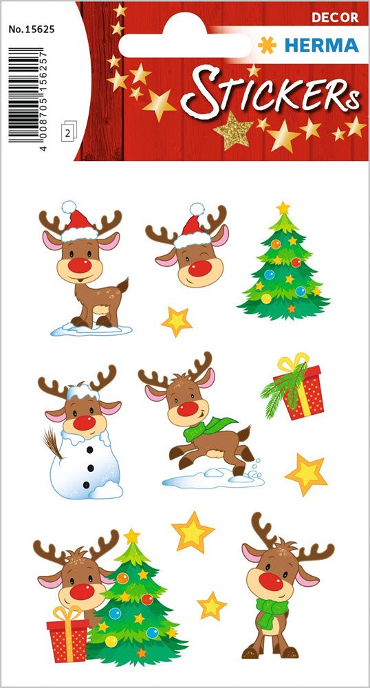 Herma Sticker Decor Rudolf