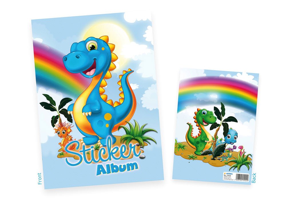 Herma stickers album dino A5