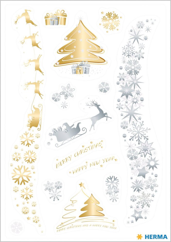 Herma Stickers Creative Christmas Magic