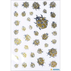 Herma stickers Creative gold silver (1)