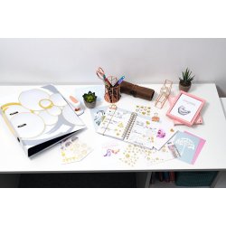 Herma stickers Creative hearts gold silver (1)