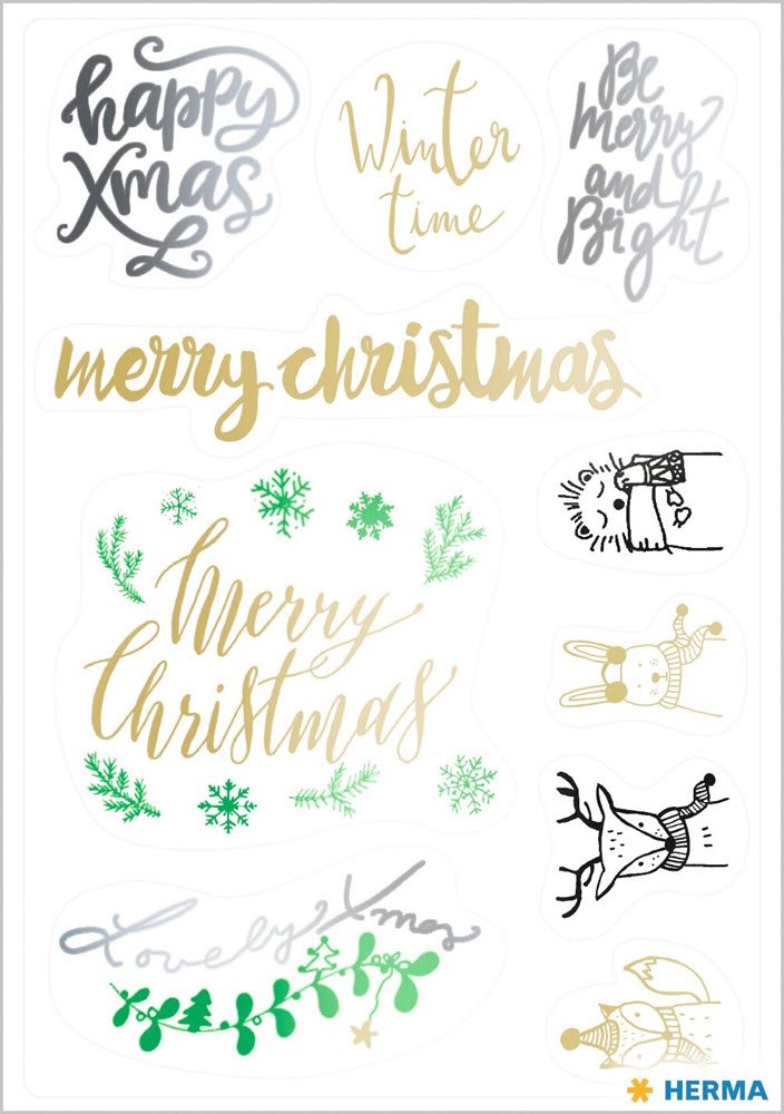 Herma Stickers Creative Lovely Xmas