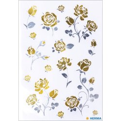 Herma stickers Creative rose gold silver (1)