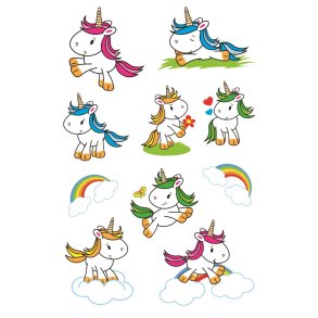 Herma stickers Decor baby enhjrning (2)