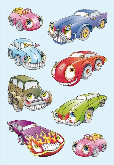 Herma stickers Decor biler m/jne (3)