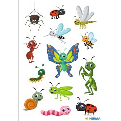 Herma stickers Decor creepy-crawlies (3)