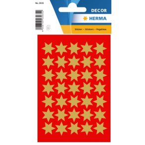 Herma stickers Decor julestjerne 16 guld (3)