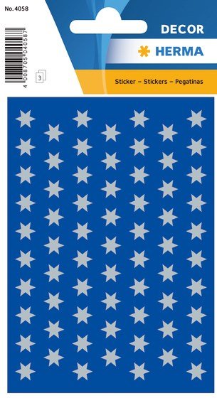 Herma stickers Decor julestjerne 8 slv (3)