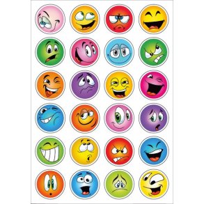 Herma stickers Decor smiley ansigter (2)