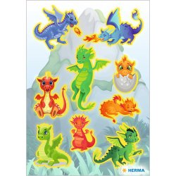 Herma Stickers Magic Drager Neon