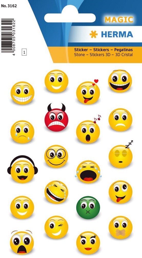 Herma stickers Magic emojis (1)