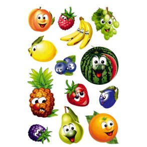 Herma stickers Magic frugter m/jne (1)