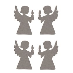 Herma stickers Magic juleengel slv (1)