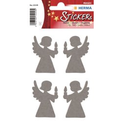 Herma stickers Magic juleengel slv (1)
