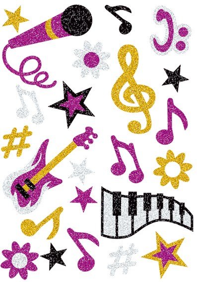 Herma stickers Magic musik (1)