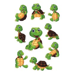 Herma stickers Magic skildpadder (1)
