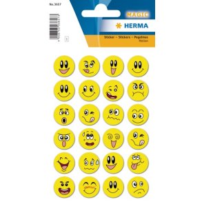 Herma stickers Magic smileys (1)