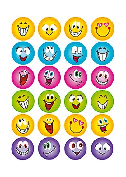 Herma stickers Magic smileys (1)