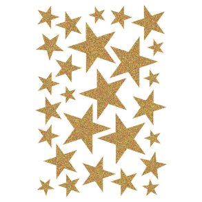 Herma stickers Magic stjerner guld (1)