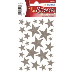 Herma stickers Magic stjerner slv (1)