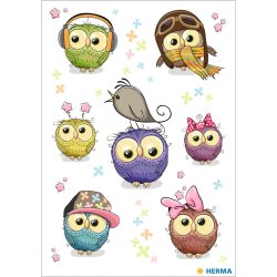 Herma stickers Magic ugler (1)