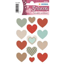 Herma stickers Magic Valentine's Day hjerter (1)