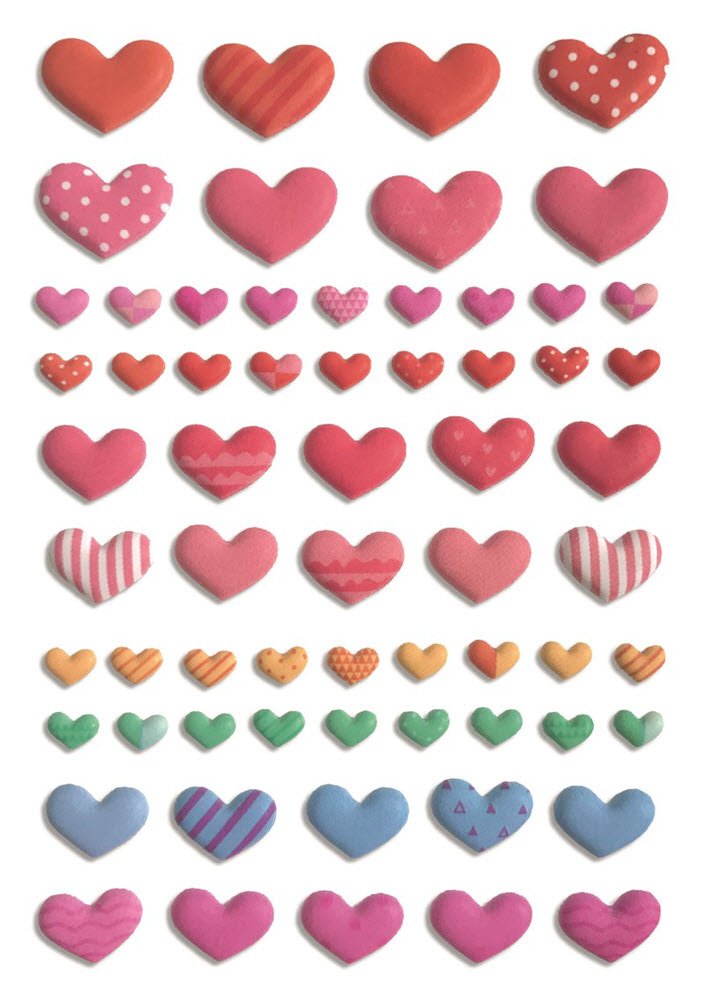 Herma stickers Magic Valentine's Day sm hjerter