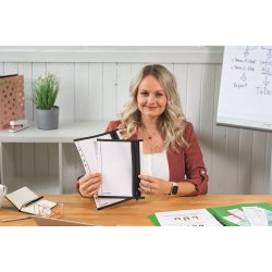 Herma Universal lynlslomme m/hulkant A4 sort