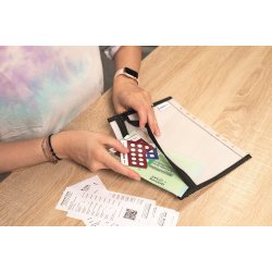 Herma Universal lynlslomme m/hulkant A5 sort