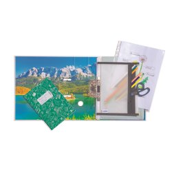 Herma Universal lynlslomme m/hulkant A5 sort