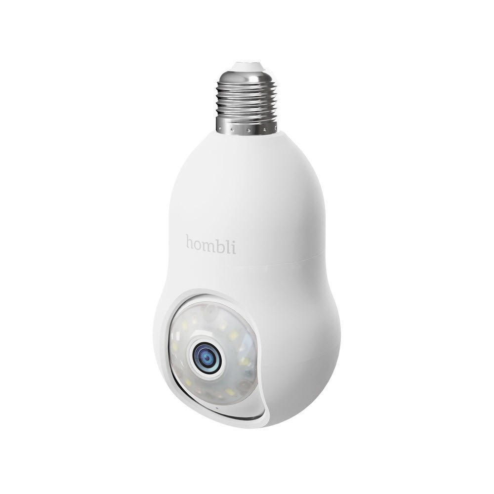 Hombli Smart Bulb Cam, White