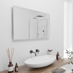 Hombli Smart IR Glass Heatpanel 600W, Mirror
