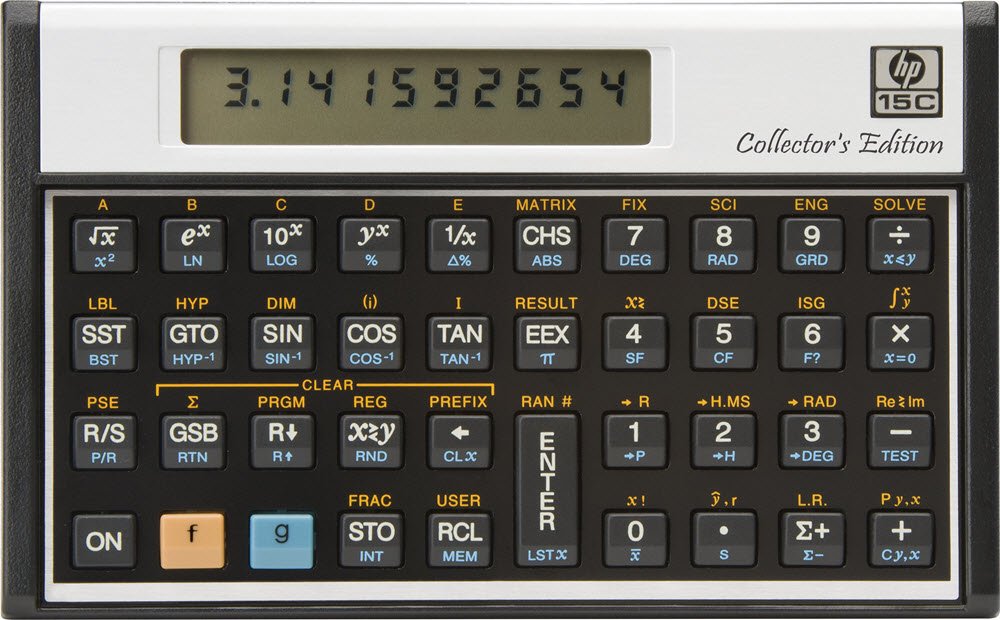 HP 15C Collectors Edition financial calc