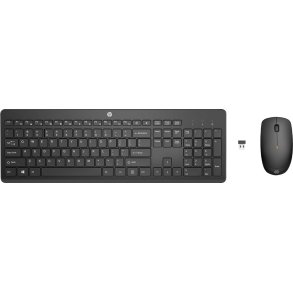 HP 230 Wireless Desktop set Black - Nordic