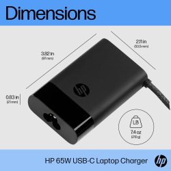 HP 65W USB-C Laptop Charger