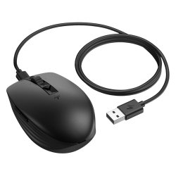 HP 715 Rechargeable Multi-Device Mouse, Black