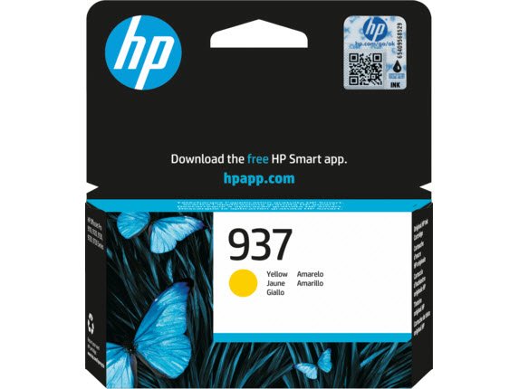 HP 937 Yellow Original Ink Cartridge