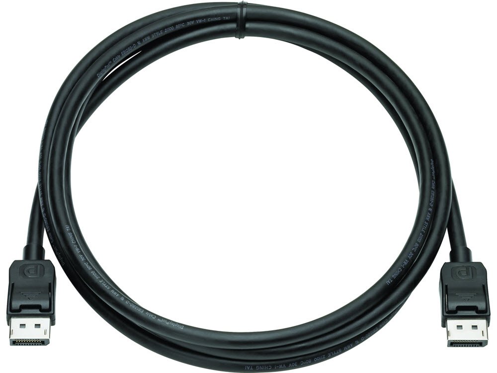 HP DisplayPort-kabel, Sort (2m)
