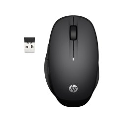 HP Dual Mode Black Mouse, Black