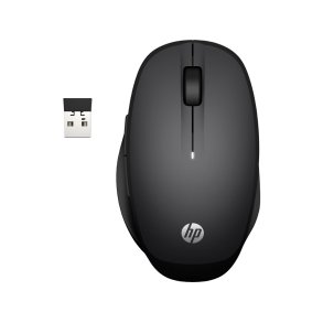 HP Dual Mode Black Mouse, Black