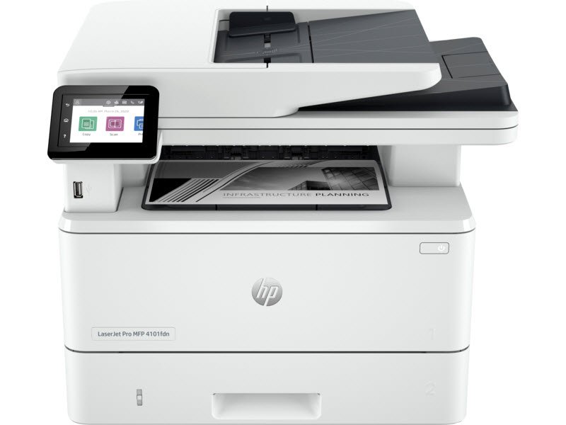 HP LaserJet Pro MFP 4102dw mono printer