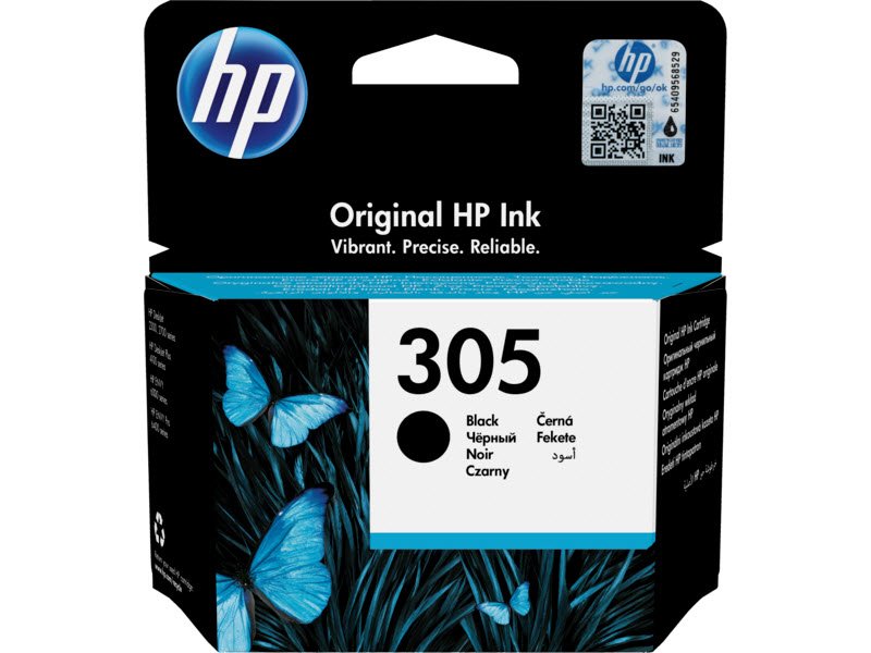 HP no. 305 sort ink patron