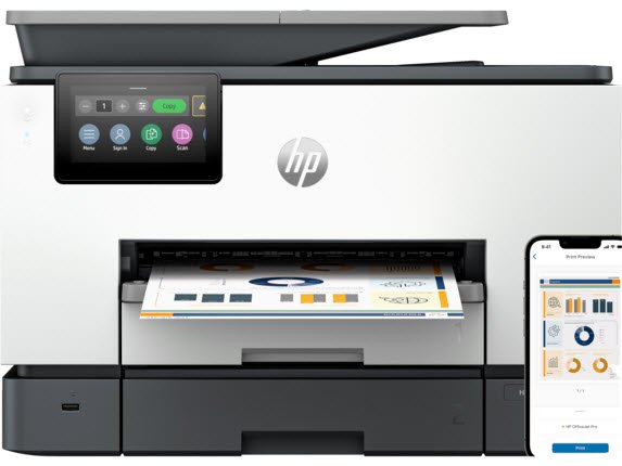 HP OfficeJet Pro 9130b AiO Printer