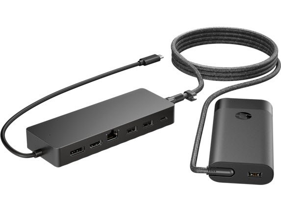 HP Universal USB-C Hub and Laptop Charger Combo