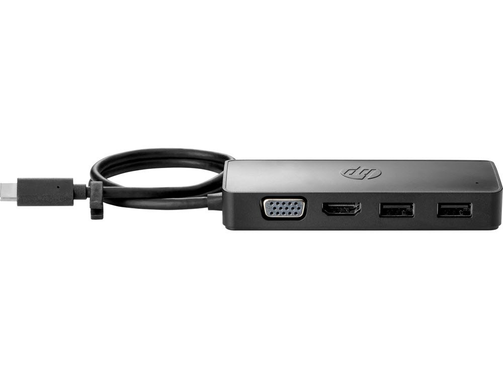 HP USB-C Travel Hub G2, Black