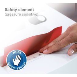 HSM Pure makulator 120 P2 3,9 strimler