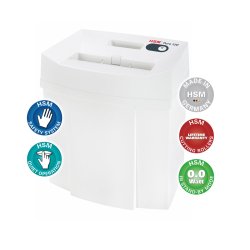 HSM Pure makulator 120 P2 3,9 strimler